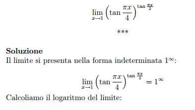 limiti, forme indeterminate